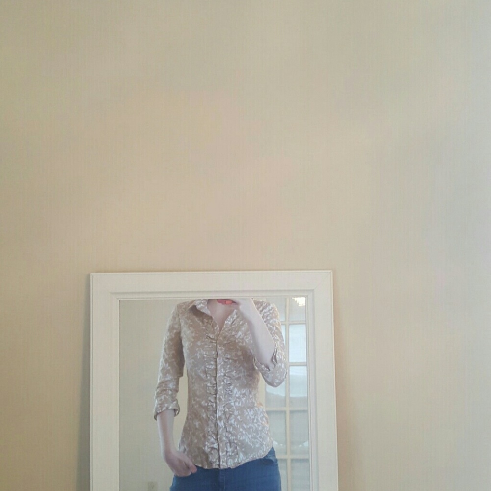 Floral Button Up